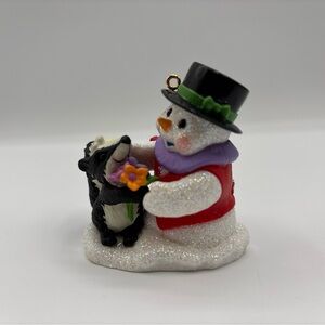 Hallmark Keepsake Ornament 2006 Snow Buddies Red Colorway Ninth in the Series